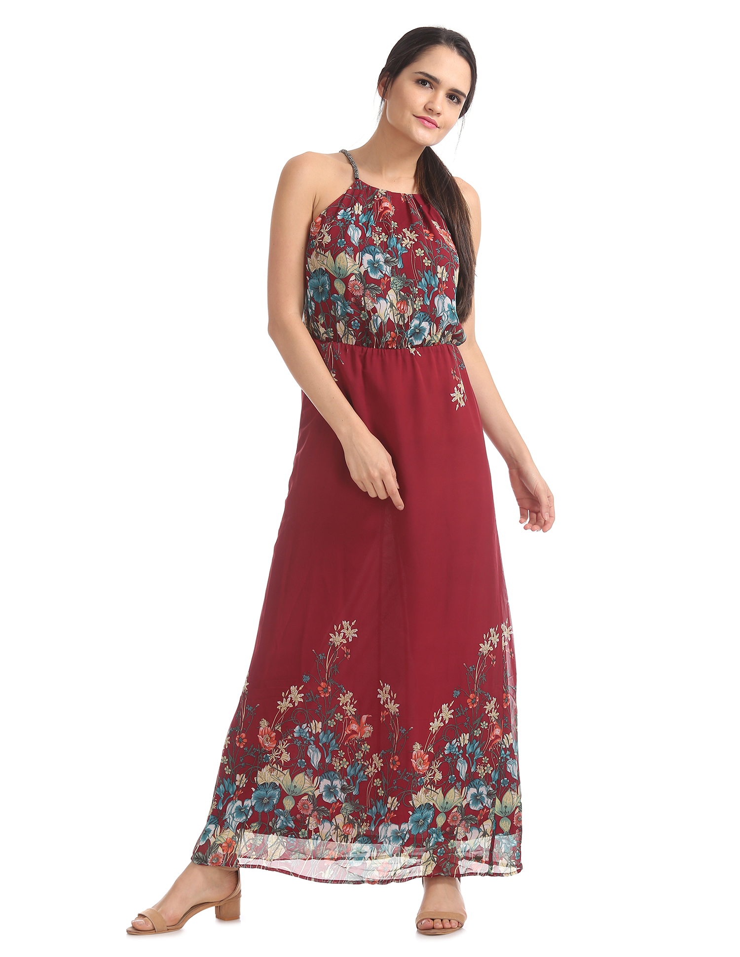 U.S. Polo Assn. Women Casual Wear Floral print Dress